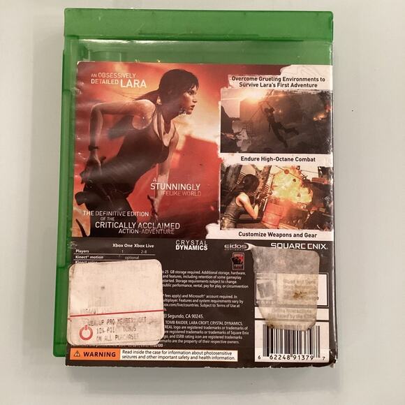 XBOXONE Tomb Raider Definitive Edition Used - Picture 3 of 3